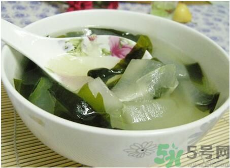冬瓜和海帶一起吃能降火嗎？冬瓜能和海帶一起吃嗎？