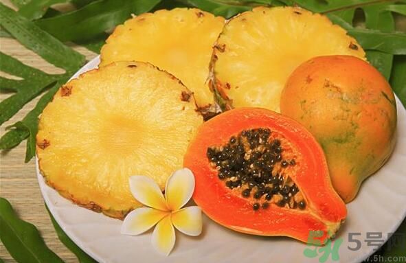 木瓜可以和菠蘿一起吃嗎？木瓜和菠蘿一起吃有什么影響？