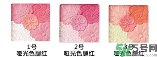 canmake花瓣腮紅色號對比圖？canmake五色花瓣腮紅試色