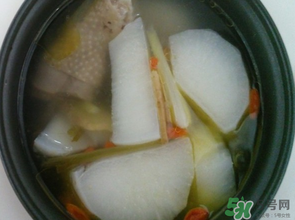 雞肉可以和白蘿卜一起燉湯嗎？雞肉和白蘿卜能一起吃嗎？