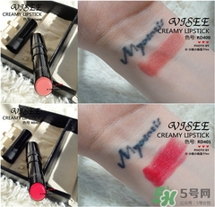 visee口紅怎么樣？visee口紅試色