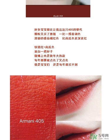 阿瑪尼南瓜色是幾號色？阿瑪尼南瓜色試色