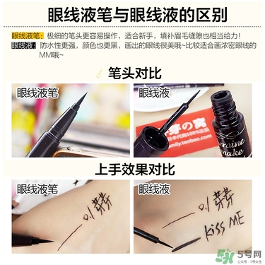 kiss me眼線筆哪款好？kiss me眼線筆版本對(duì)比