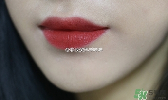 磚紅色是什么顏色？磚紅色口紅試色