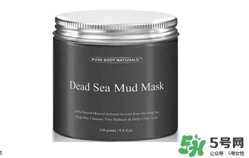 pure body naturals死海泥面膜怎么用？