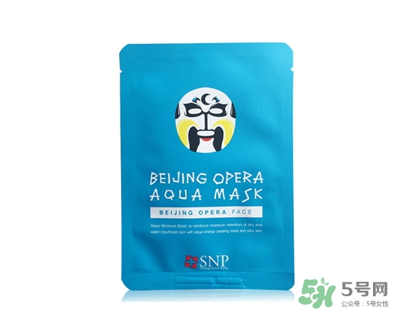 snp京劇臉譜面膜怎么用？snp京劇面膜使用方法