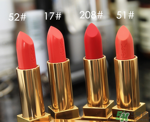 ysl圣羅蘭52多少錢？圣羅蘭52號口紅中國專柜價格