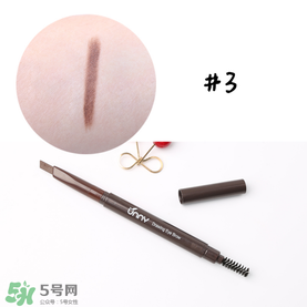 Unny眉筆怎么樣？Unny眉筆試色色號(hào)