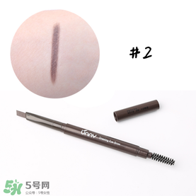 Unny眉筆怎么樣？Unny眉筆試色色號(hào)