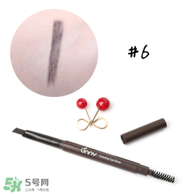 Unny眉筆怎么樣？Unny眉筆試色色號(hào)