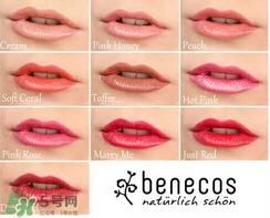 德國benecos口紅孕婦可以用嗎？benecos口紅試色