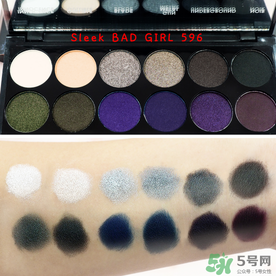 sleek眼影多少錢(qián)？sleek眼影真假鑒別與試色