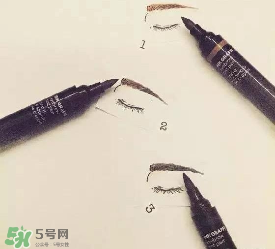 液體眉筆怎么用？液體眉筆使用方法