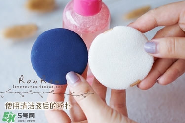 ukiss悠珂思粉撲清洗劑怎么用？悠珂思粉撲清洗劑使用方法