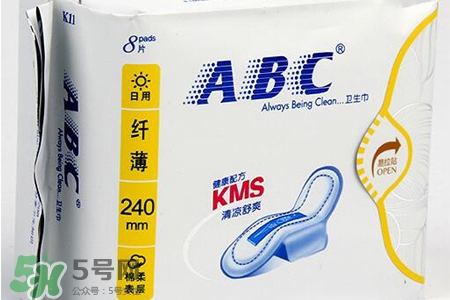 abc衛(wèi)生巾上面的藍(lán)芯有什么作用？abc衛(wèi)生巾上藍(lán)條的作用