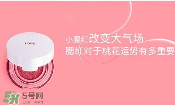 iope氣墊腮紅色號(hào)試色 iope亦博氣墊腮紅試色