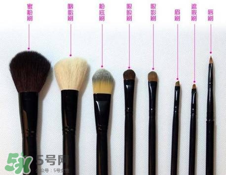 化妝刷有哪些？不同化妝刷怎么用？