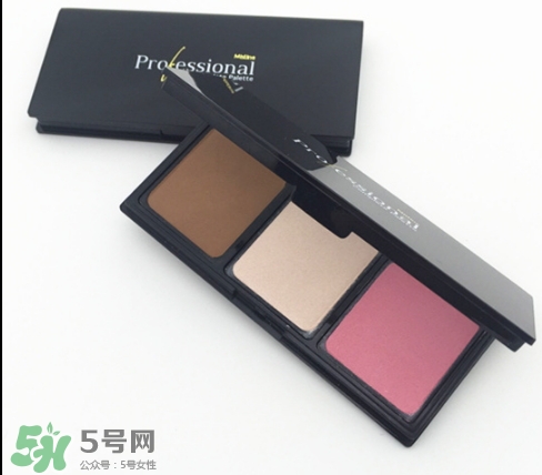 mistine三色修容粉怎么用？mistine三色修容使用方法