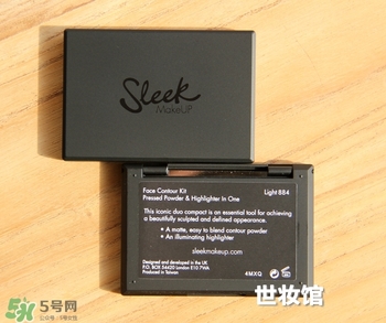 sleek修容粉怎么用？sleek修容粉使用方法