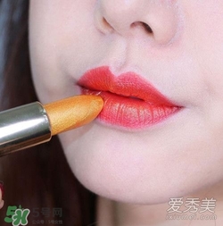 金色口紅是什么顏色？金色口紅試色