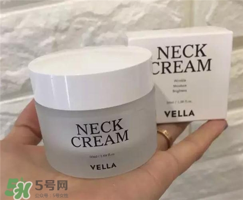 vella頸霜有效嗎？vella頸霜有用嗎？