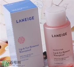 蘭芝眼唇卸妝液怎么用？蘭芝眼唇卸妝液使用方法