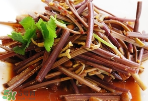 蕨菜苦能吃嗎？蕨菜苦的吃了會中毒嗎？