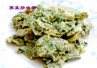 薺菜炒雞蛋用不用綽水？薺菜炒雞蛋怎么炒？
