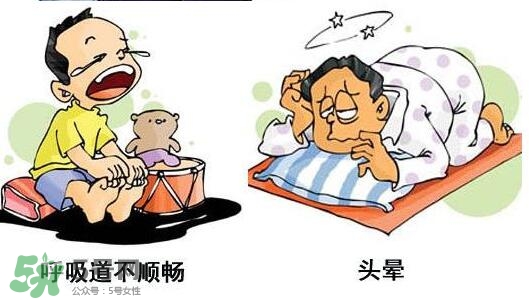 甲醛超標多少不能?。考兹┲卸景Y狀