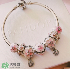 潘多拉桃花系列手鏈怎么看真假？pandora新品桃花手鏈真假辨別