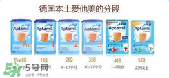 德國愛他美分段法及各段特點(diǎn)？德國愛他美分段說明