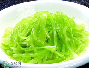 萵筍皮能吃嗎？萵筍皮的做法大全圖解