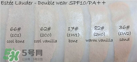 雅詩蘭黛dw粉底液色號(hào) 雅詩蘭黛dw粉底液試色