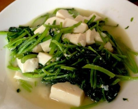 茼蒿能和豆腐一起吃嗎？茼蒿可以和豆腐同炒嗎