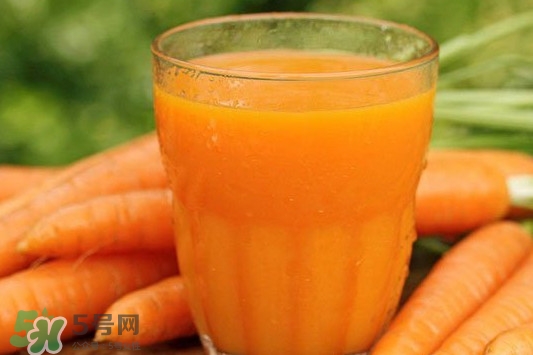 胡蘿卜汁有什么功效？胡蘿卜汁的功效與作用