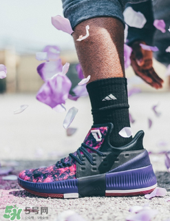 adidas dame3新配色多少錢？阿迪達(dá)斯利拉德三代花城玫瑰專柜價(jià)格