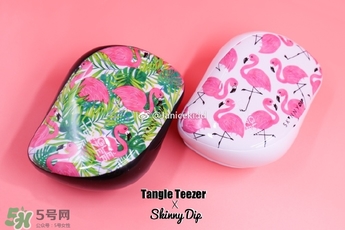 tangle teezer火烈鳥梳子多少錢？tangle teezer和skinnydip合作梳子