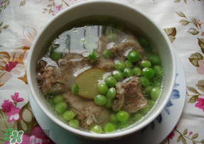 豌豆和排骨能一起燉嗎？豌豆和排骨能一起吃嗎？
