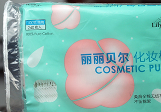 麗麗貝爾化妝棉綠色和白色那個好？麗麗貝爾綠色和白色對比