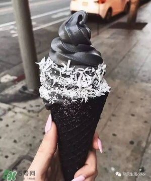 炭黑冰淇淋好吃嗎？炭黑冰淇淋哪里買？