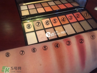 makeup revolution桃花盤怎么畫？makeup revolution桃花盤教程