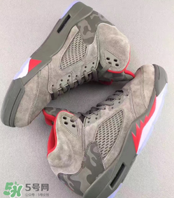 air jordan 5 camo配色正品多少錢？喬丹5代camo配色發(fā)售價格