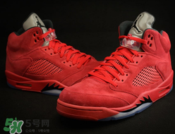 air jordan 5 red suede多少錢？喬丹5代紅色麂皮專柜價(jià)格
