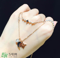 施華洛世奇星月項(xiàng)鏈多少錢？施華洛世奇星月雙鏈專柜價(jià)格