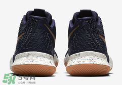 nike kyrie 3黑黃潑墨款多少錢？耐克歐文三代黑黃配色專柜價(jià)格