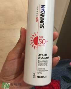 sunnyspa水晶防曬噴霧多少錢(qián)_專柜價(jià)格