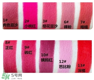 odbo口紅怎么樣？泰國(guó)odbo口紅試色