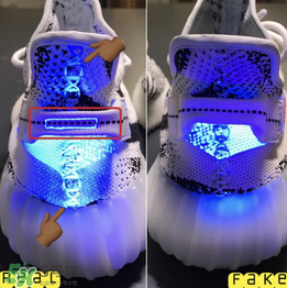 adidas yeezy 350 v2 boost zebra白斑馬真假怎么分辨？