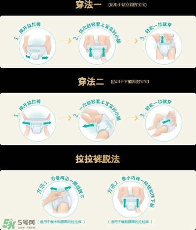 拉拉褲怎么穿？拉拉褲使用方法