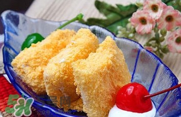 油炸冰淇淋為什么不化？油炸冰淇淋的做法